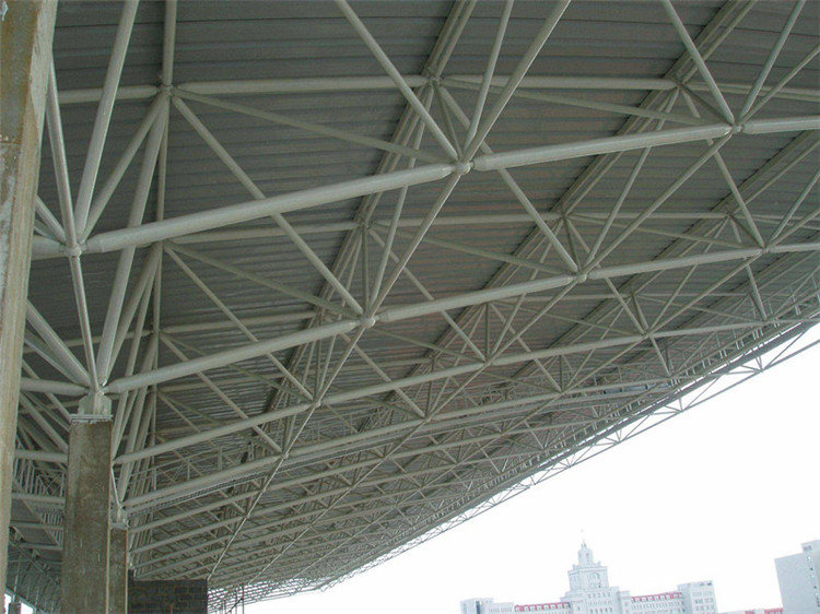 汕尾学院体育场网架工程