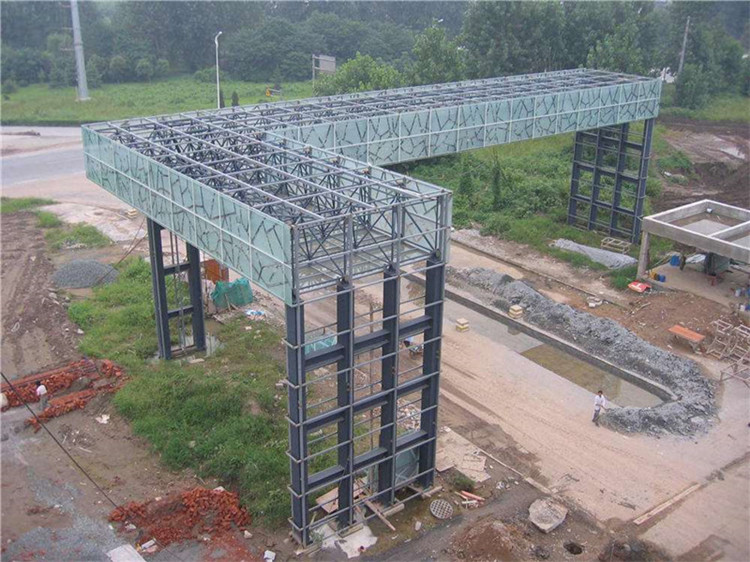 汕尾收费站网架